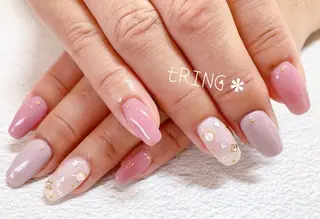 ネイル tRING＊ しいの木台のネイルデザイン