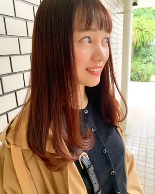 ロング カラー park theSTANDARD所属・HARUKA ♡モデル募集中♡のヘアスタイル