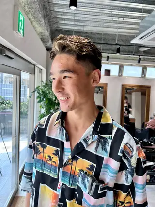 ショート メンズ 🌟小顔カット🌟 レイヤーカットボブのヘアスタイル