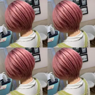 ショート カラー レイヤー×髪質改善 マネージャー安藤光司のヘアスタイル