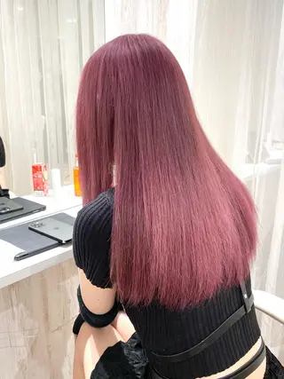 セミロング カラー  渡部 妃月のヘアスタイル