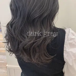 セミロング カラー ぱつっとボブ/ 小野あかねのその他イメージ