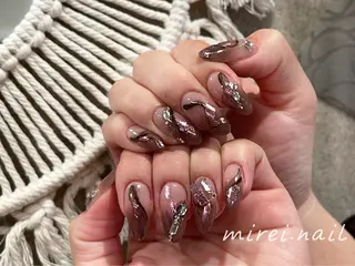 ネイル mirei‘nail所属・jade.vase ミレイのネイルデザイン