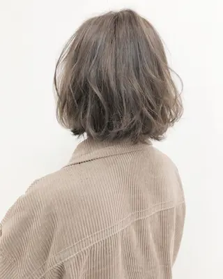 ショート カラー レイヤー×縮毛矯正 深見 拓のヘアスタイル