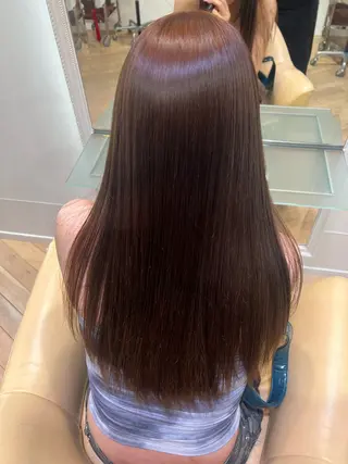 カラー OASIS AVEDA ペニンシュラ東京所属・Saaya 💚のヘアスタイル