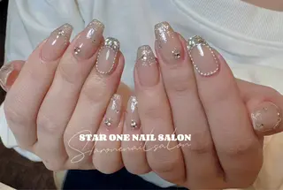 ネイル 星 あみのネイルデザイン