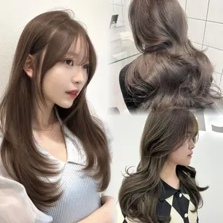 ロング カラー 🫧こだわり韓国ヘア CANDY横浜🫧のヘアスタイル