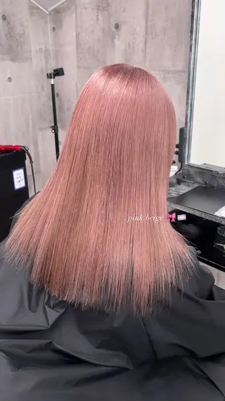 ロング カラー ハイトーン/ゆるふわ 🎨𖥔ׁTOMO♡のヘアスタイル