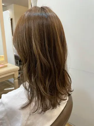 セミロング sawa tamaeのヘアスタイル