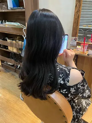 ロング 田村 優歩のヘアスタイル