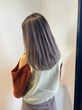 セミロング カラー メンズ特化 パーマ/オザワのヘアスタイル