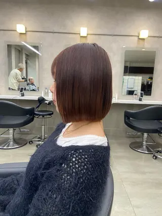 ショート ヘアアレンジ flammeum所属・ハイトーン/ボブ /misakiのヘアスタイル