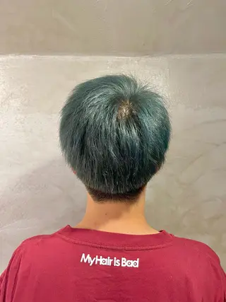 カラー メンズ FUJINO RYOのヘアスタイル