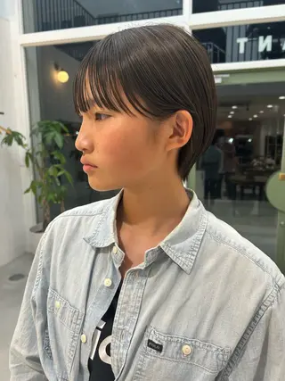 ショート 纐纈 大和のヘアスタイル