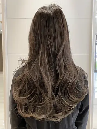 セミロング カラー パーマ ヘアアレンジ メンズ キッズ MODEK's西宮店 マネージャー神道有基のヘアスタイル