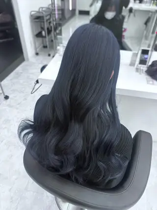 ロング カラー パーマ ヘアアレンジ メンズ キッズ ♥️韓国ヘア レイヤー♥️ゆりのヘアスタイル