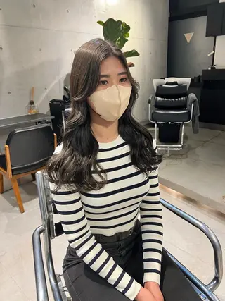 ロング カラー レイヤー/透明感 カラー🌿KANTAのヘアスタイル