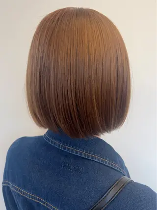 ミディアム カラー タナカ マヤ/金沢八景のヘアスタイル