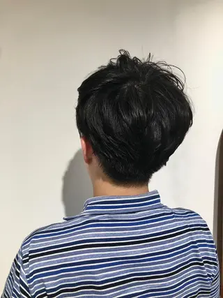 ショート メンズ 高橋 英彦のヘアスタイル