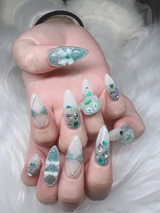 ネイル Lee Nails チップ長さだし専門店のネイルデザイン