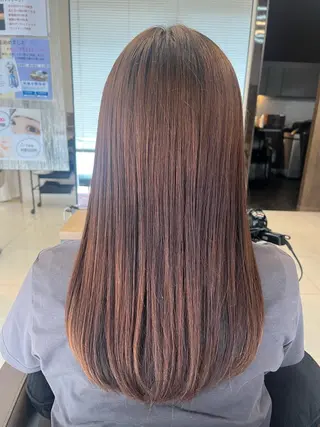 ロング パーマ RAY Field 小佐井悠未のヘアスタイル