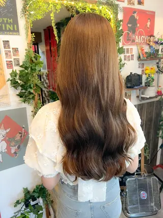 ロング カラー カラーパティシエ facce🌼ikoのヘアスタイル