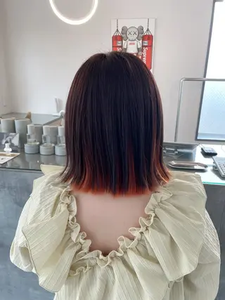 ミディアム scene所属・🫧透明感カラー🫧 加茂丈登のヘアスタイル