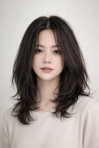 ロング M.SLASH菅原 正裕のヘアスタイル