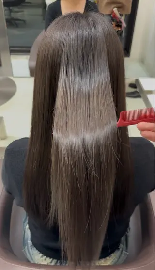 ロング 西宮/トレンドカラー /美馬本紅亜のヘアスタイル