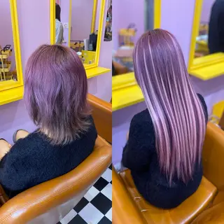 ミディアム チビ編み込みエクステ どぅ〜す/YUIのヘアスタイル