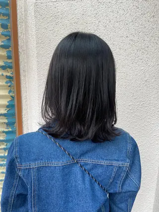 ミディアム sato harunaのヘアスタイル