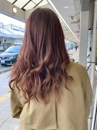 カラー ボブ/透明感カラー /坂口恵梨子のヘアスタイル