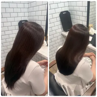 セミロング yuki🤍髪質改善 顔まわり/レイヤーのヘアスタイル