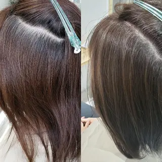 ミディアム カラー private salon Ao所属・紹介制private salonのヘアスタイル