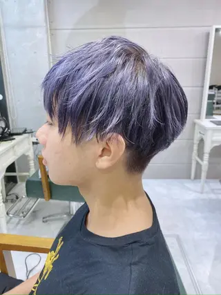 ショート カラー メンズ ヘアアレンジ 𝐑𝐈𝐍𝐊𝐀 🐣🩷のヘアスタイル