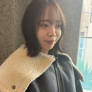 ミディアム カラー 🧚♀️透明感カラ ー/渡邉日向💔🎀のヘアスタイル