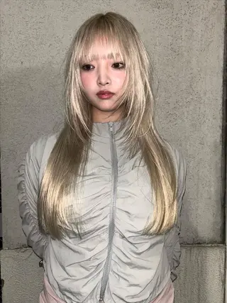 ロング CACHÉ所属・大阪/堀江/ いわもと　りゅうやのヘアスタイル