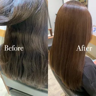 セミロング パーマ Kana 🍋 ハイトーン【高円寺】のヘアスタイル