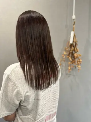 ロング カラー K Harukaのヘアスタイル