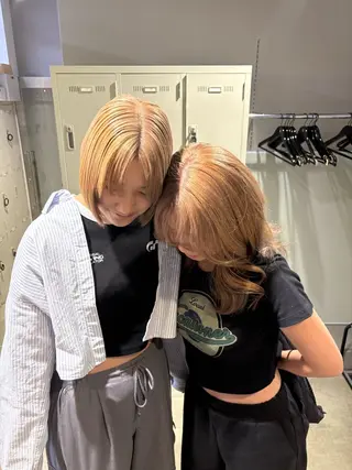 カラー 透明感ベージュ🤎 ナチュラルレイヤーのヘアスタイル