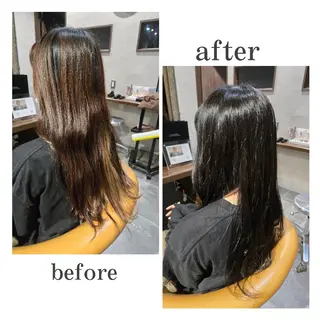 カラー enx 渡邊 愛結🎀のヘアスタイル