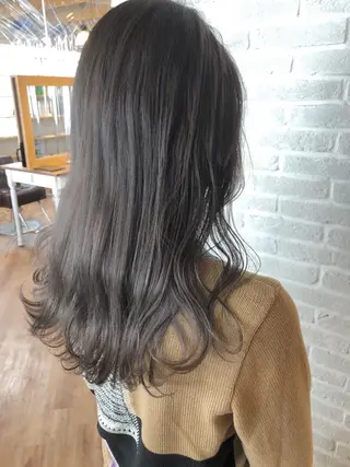 ミディアム カラー hair salon Ranun髪質改善のヘアスタイル