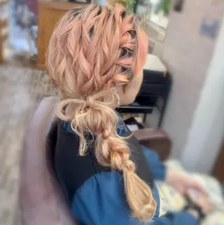 ヘアアレンジ アイミューケロ所属・Hair&Make キラのヘアスタイル