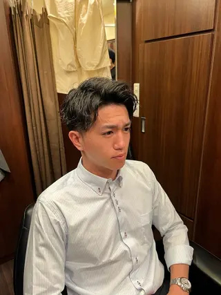 ショート メンズ ヒロ銀座　barber shop新宿店所属・長野 風人のヘアスタイル