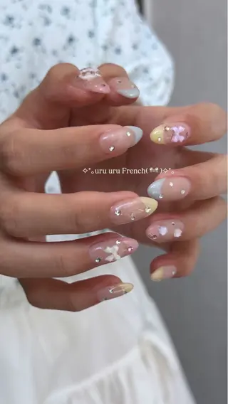 ネイル GRANDE大須 Cecil💜のネイルデザイン