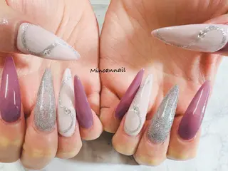 ネイル 美ノ庵ネイルサロン メトロポリタン前店のネイルデザイン