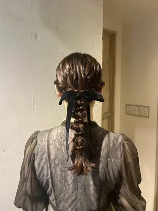 ヘアアレンジ ᴛᴏᴍᴏᴋᴀ / ᴄʜᴇʀɪのヘアスタイル