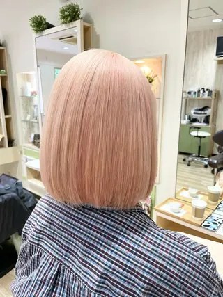 ショート カラー 🌈派手髪ハイトーン 🌈鈴木亮太🌈のヘアスタイル