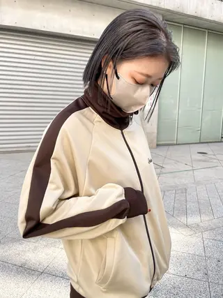 ミディアム カラー ダブルカラー🦖 /髪質改善⚡️しおりのヘアスタイル