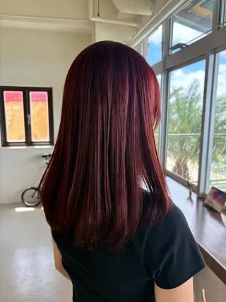 カラー PORT  HAIR Norikaのヘアスタイル